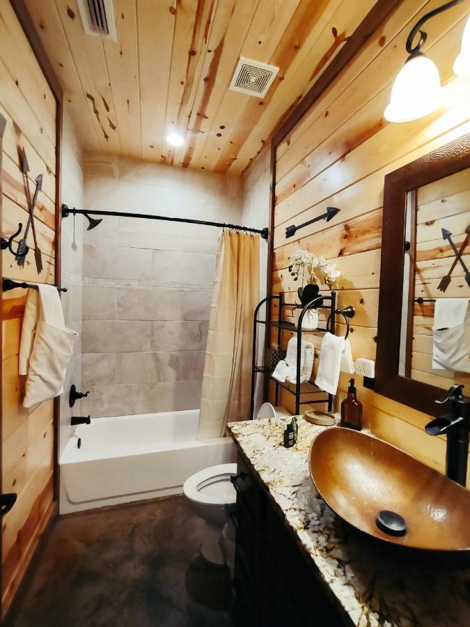 Fishers Of Zen - Broken Bow Vacation Cabin Exteriör bild